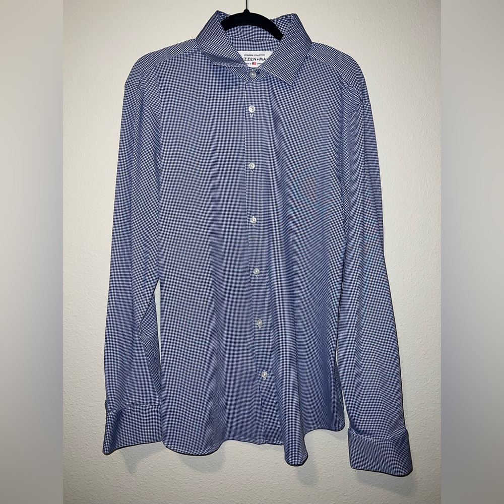 Mizzen and Main men’s dress shirt. XL trim fit